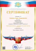 Сертификат участника вебинара "Правополушарное рисование - современный метод развития творческих способностей", 2020